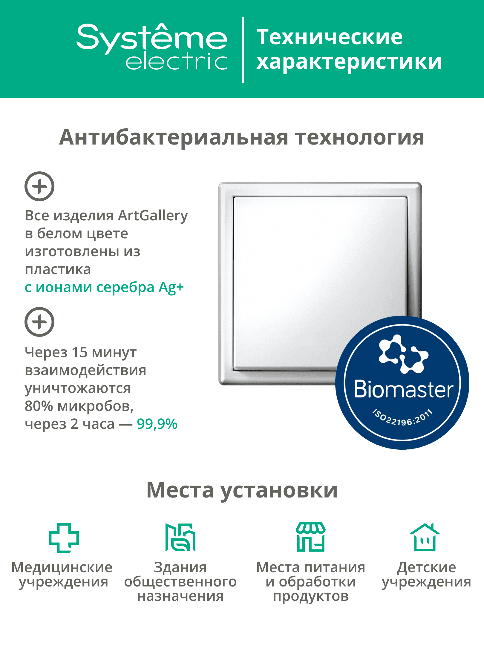 ARTGALLERY рамка 4-постовая, универсальная, белый