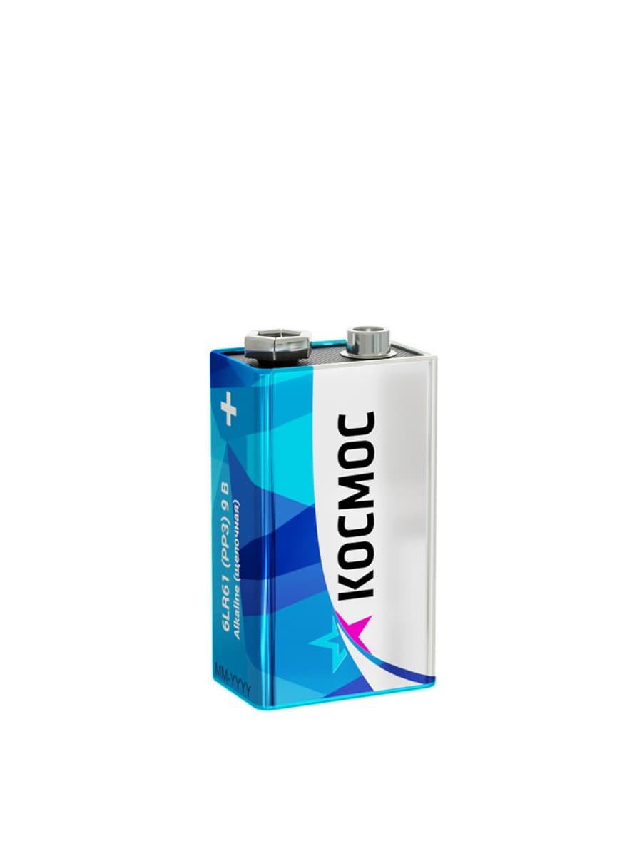 Батарейка 6LR61 (крона) 9V Alkaline 1S в шринке