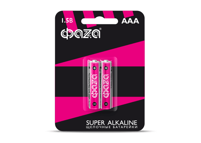 Элемент питания LR03 (AAA) Super Alkalineблистер, 2 шт.