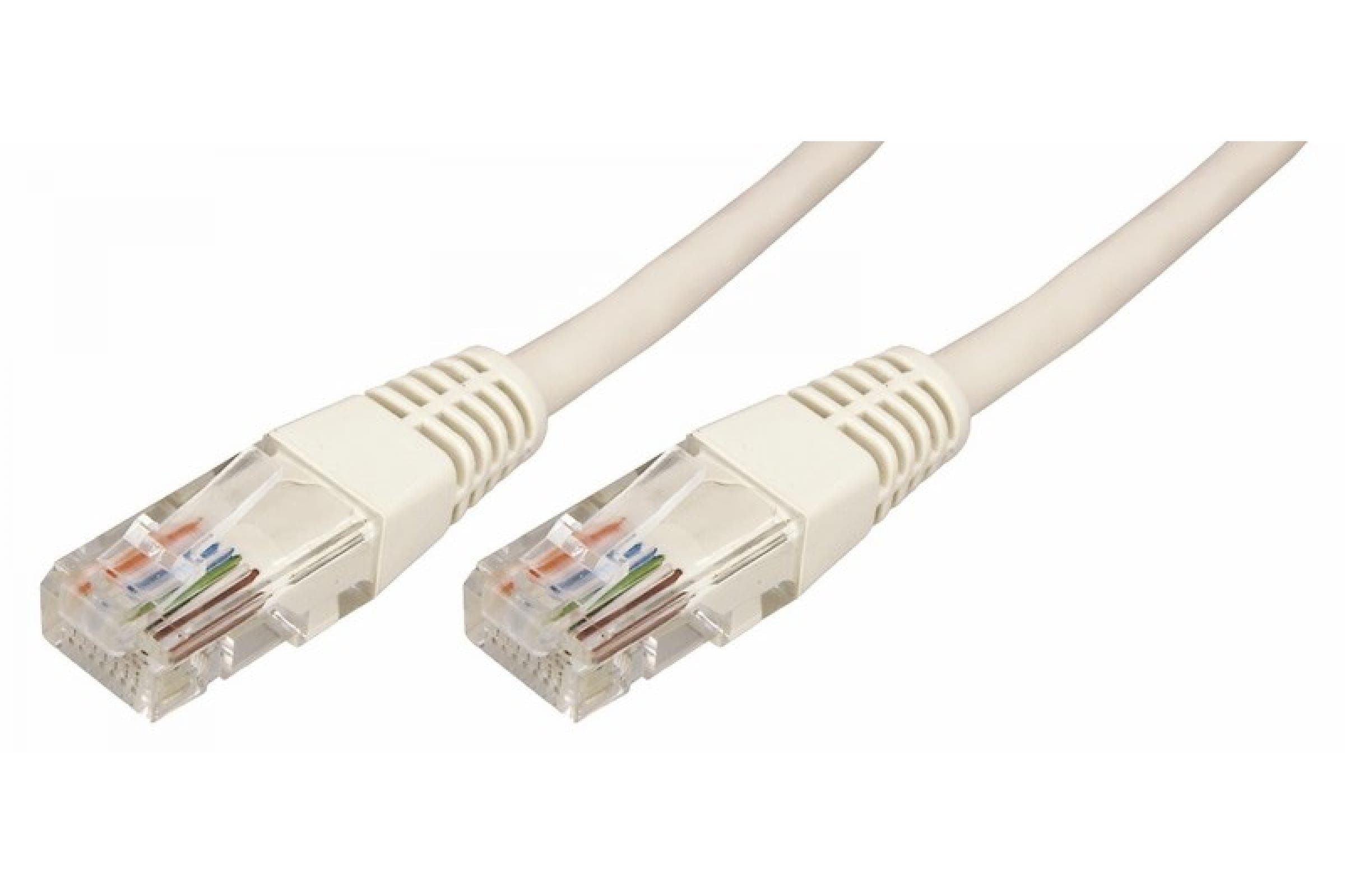 Патч-корд U/UTP CAT5e PVC серый 3 м