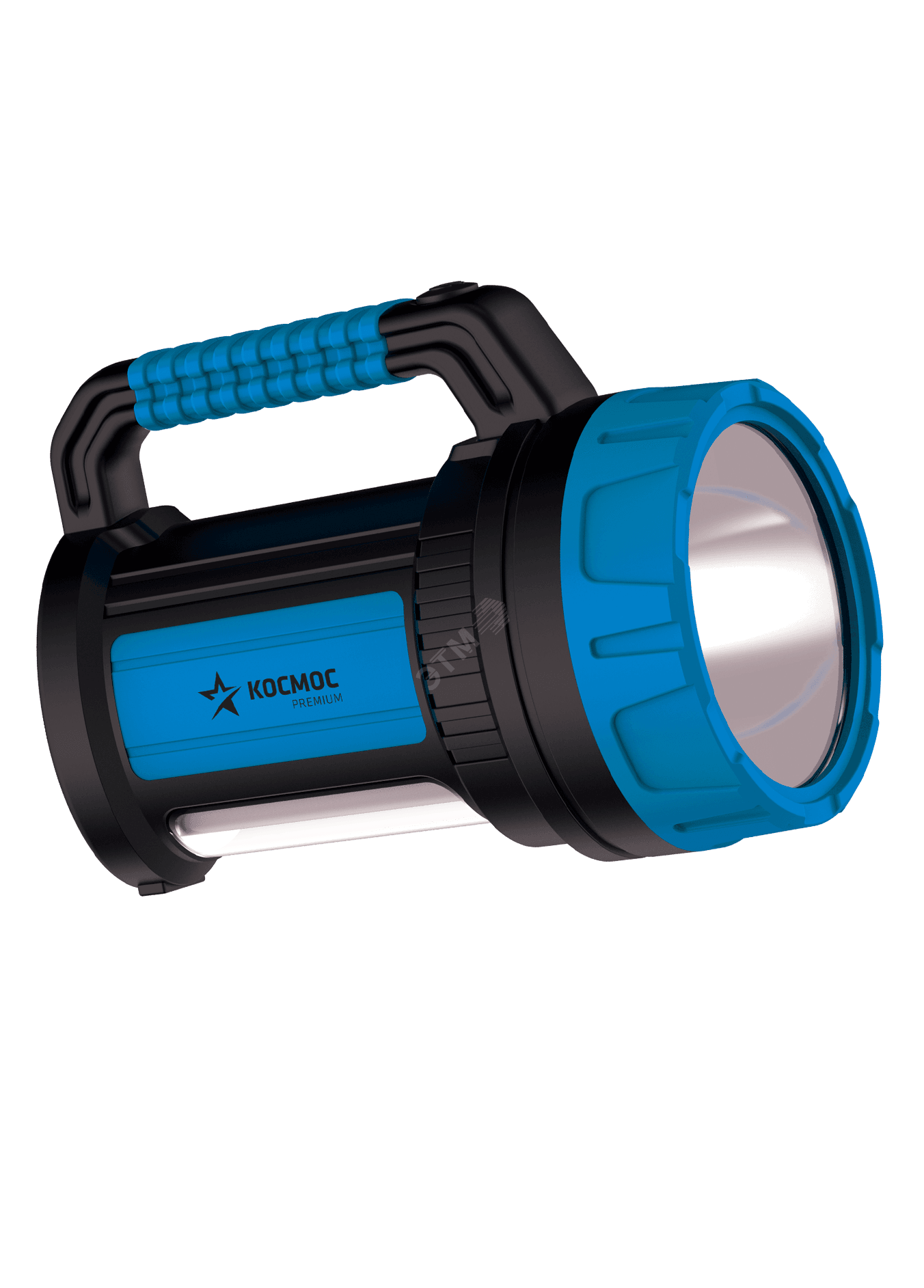 Фонарь-прожектор аккумуляторный, 7W LED + 20 SMD x 0,5 WLED, аккум. 4V 4Ah, 420Лм - 6 часов, 380Лм - 10 часа