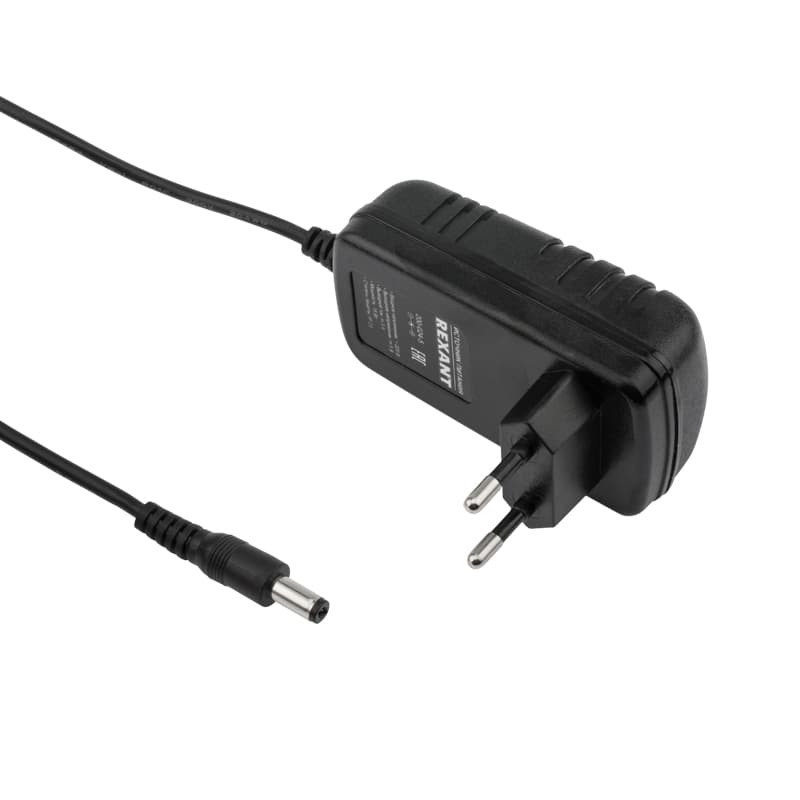 Блок питания (сетевой адаптер) 12V 2A 24W с DC разъемом подключения 5,5х2,1 IP43
