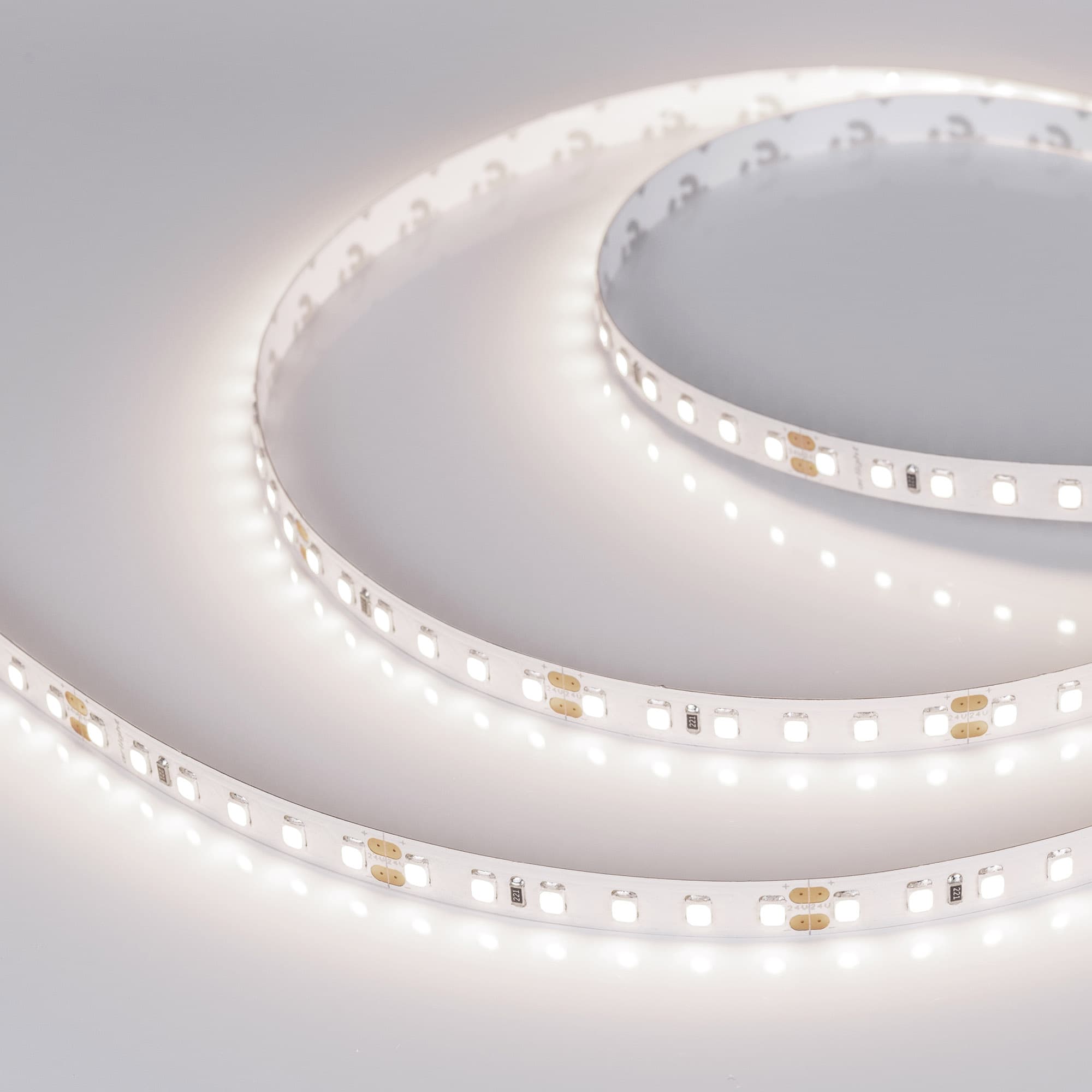 Лента светодиодная 14,4 Вт/м 24В IP20 4000K 120LED/м RT/RTW-A120-8mm SMD 2835 5 м