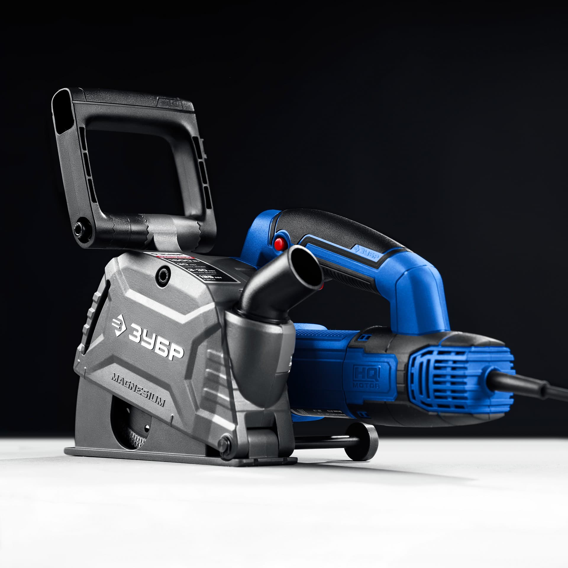 Штроборез, бороздодел, кейс, Профессионал, d 125 мм, 1600 Вт, 30 мм