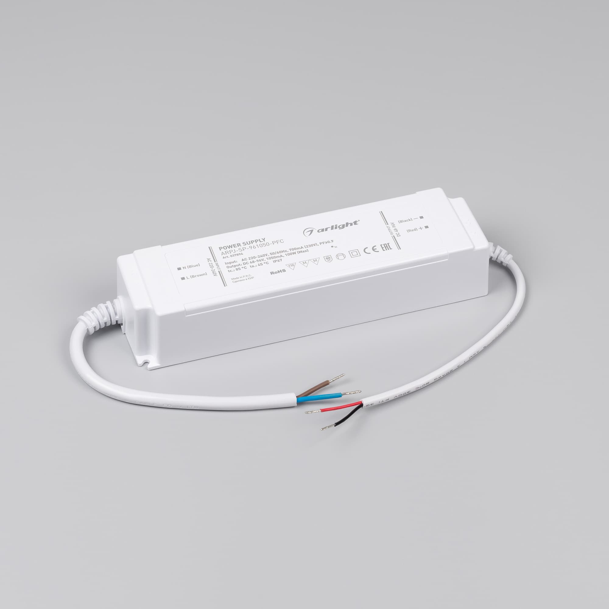 Блок питания ARS-200-24 (24V, 8.3A, 200W) (ARL, IP20 Сетка, 2 года)