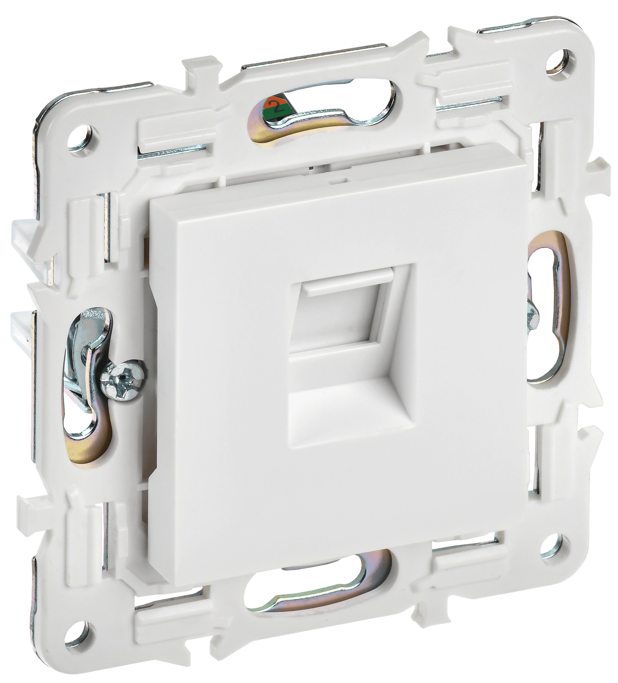 SKANDY Розетка компьютерная RJ45 кат.6 SK-K02W арктический белый IEK