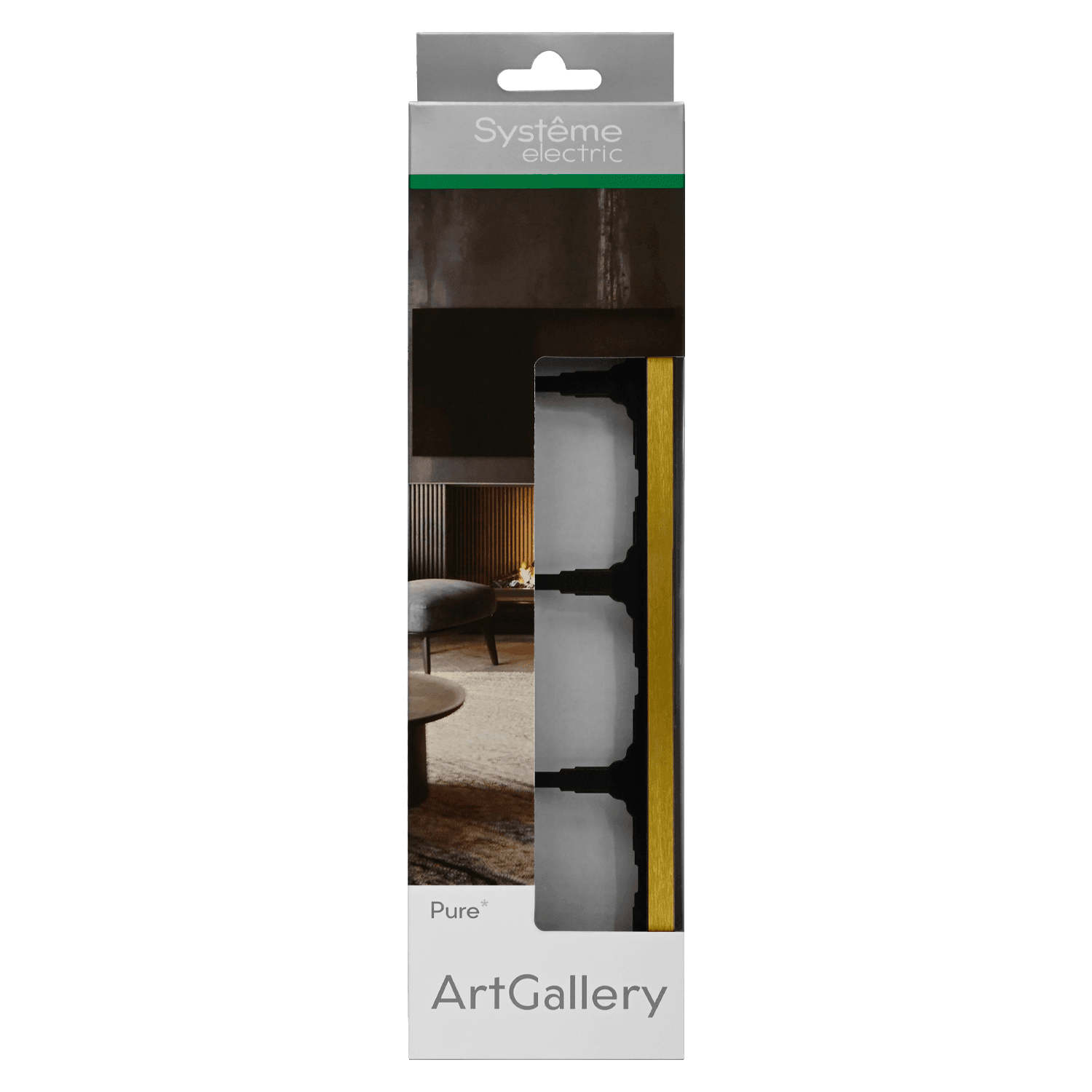 ARTGALLERY PURE 4-постовая РАМКА, МЕТАЛЛ ЗОЛОТО