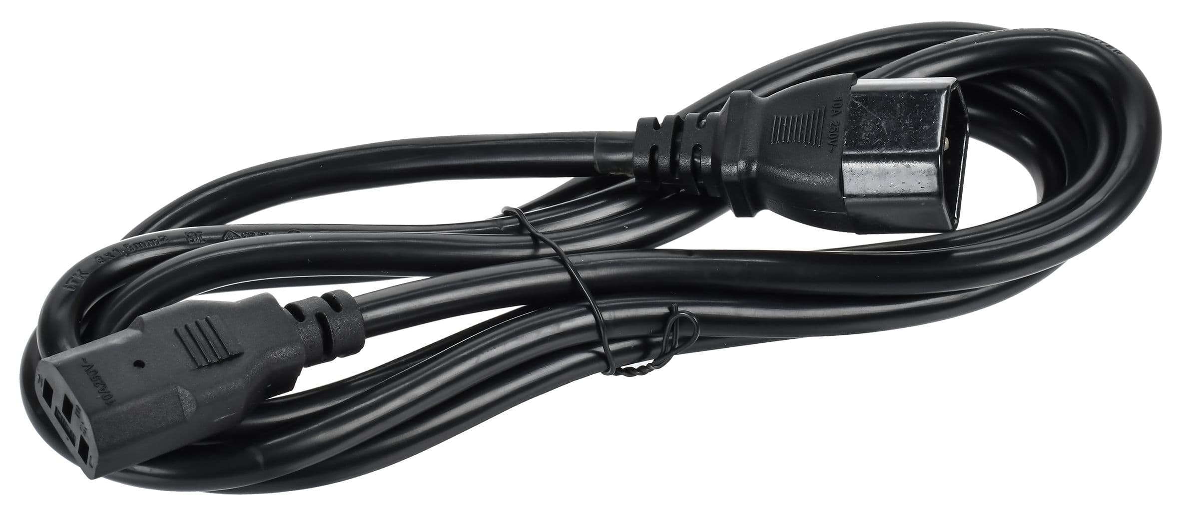 Кабель подключения PDU ITK 3х1.5 2м с разъемами С13 - С14