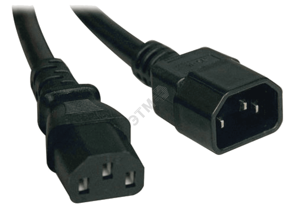 Кабель подключения PDU ITK 3х1.5 2м с разъемами С13 - С14