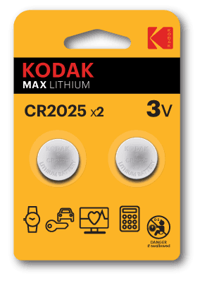 Батарейка CR2025-2BL MAX Lithium (60/240/43200)