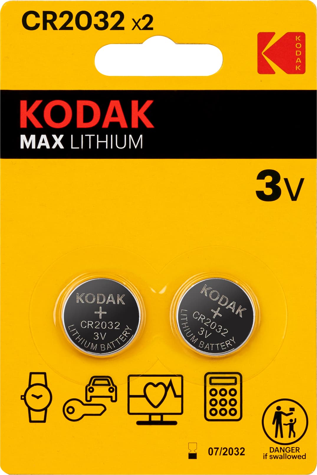 Батарейка CR2025-2BL MAX Lithium (60/240/43200)