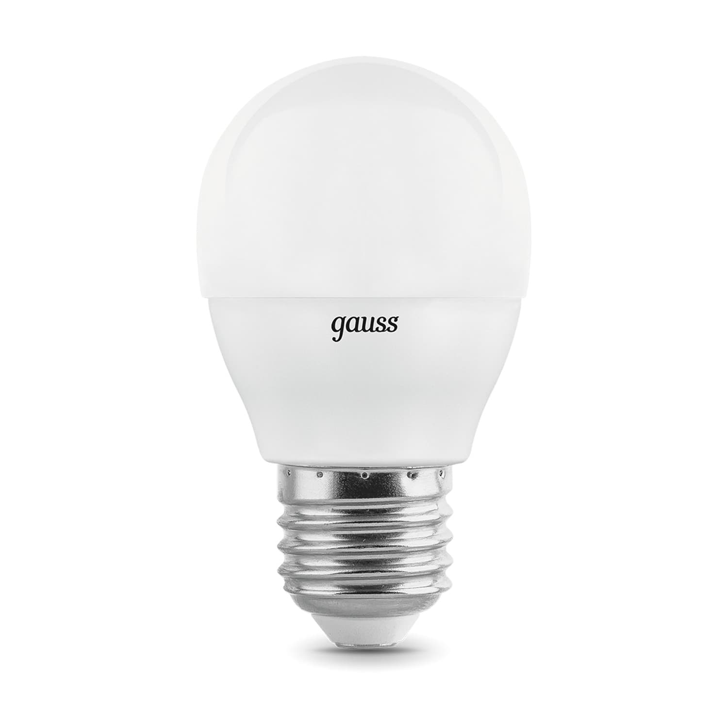 Лампа светодиодная LED 7 Вт 470 лм 4100К шар P45 нейтральный E27 AC 220В (промоупаковка 3 лампы) Elementary