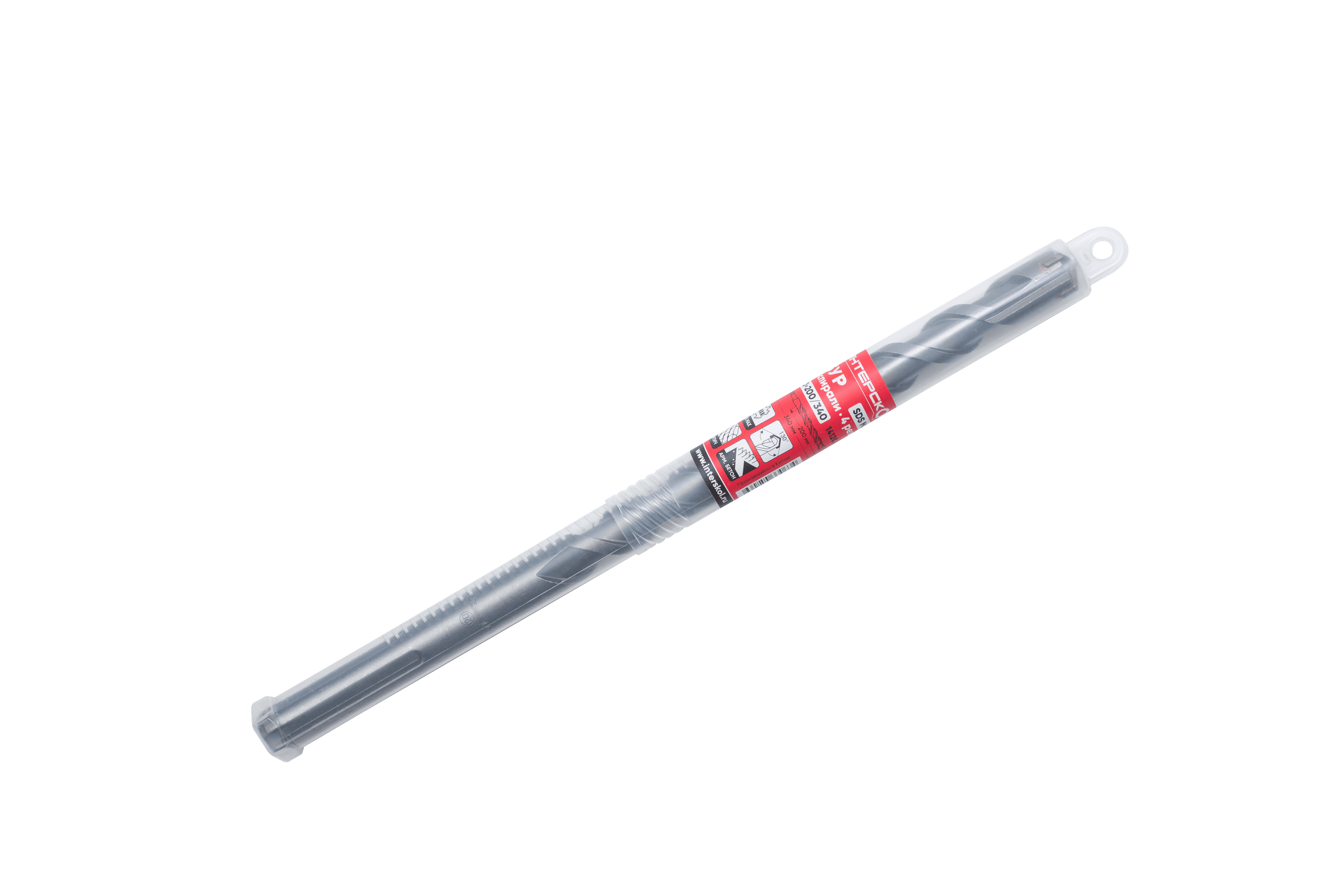Бур SDS-Max (2 спирали, 4 резца)  20х200/340