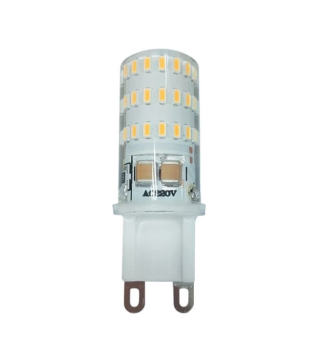 Лампа светодиодная LED 5Вт G9 300Лм теплый 220V/50Hz