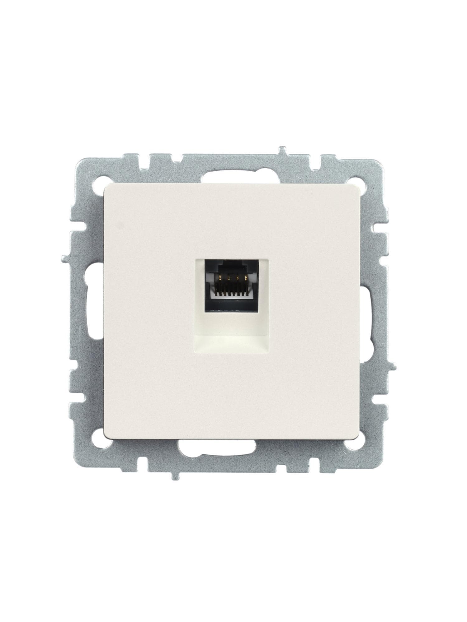 BRITE Розетка компьютерная RJ45 кат.5E РК10-БрЖ жемчуг