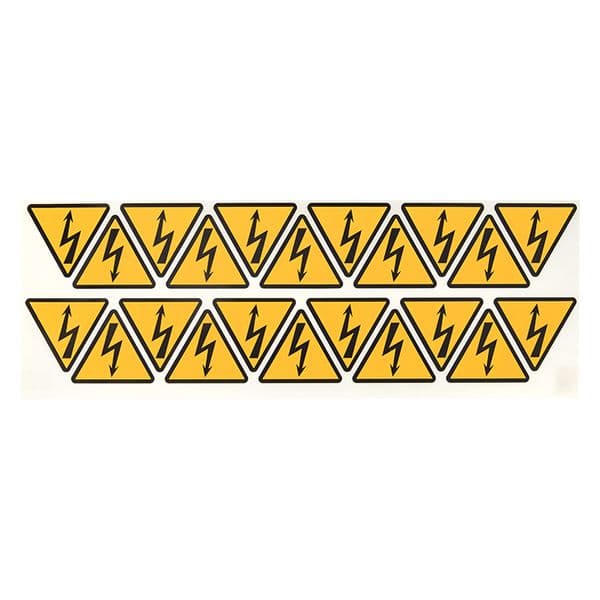 Знак ''молния'' 50х50х50мм