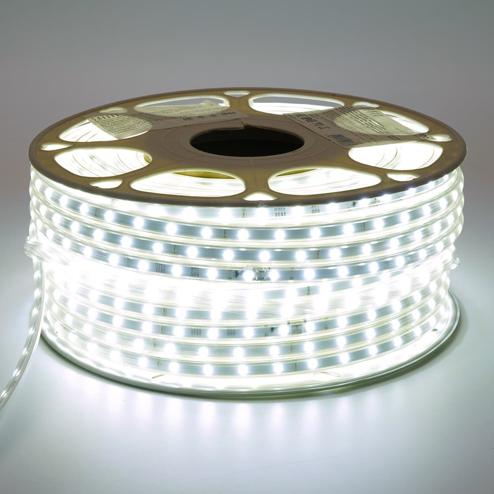 Лента светодиодная 6Вт/м 220В 6500К IP65 60LED/м SST20