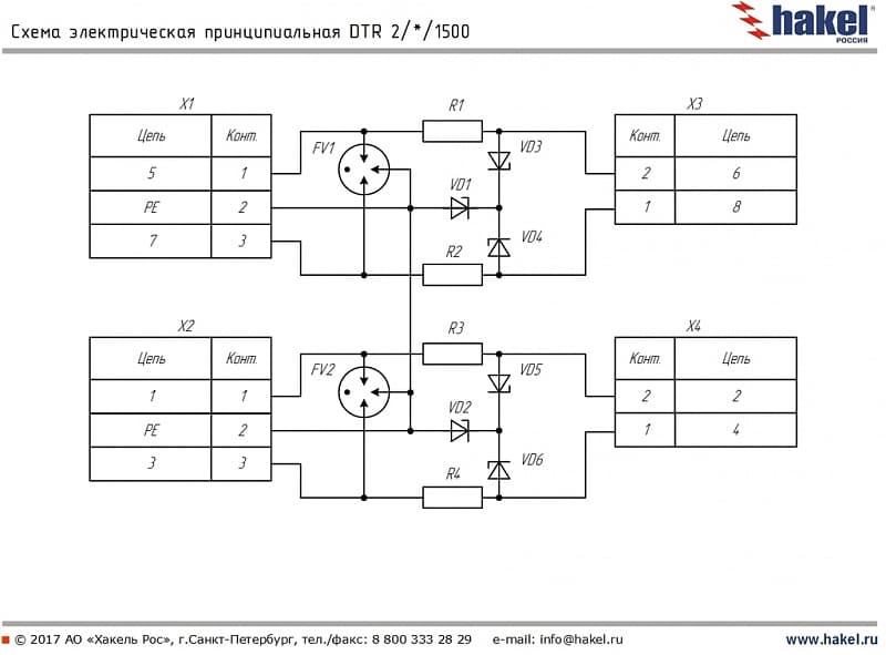 DTR 2/6/1500 - устройство защитное