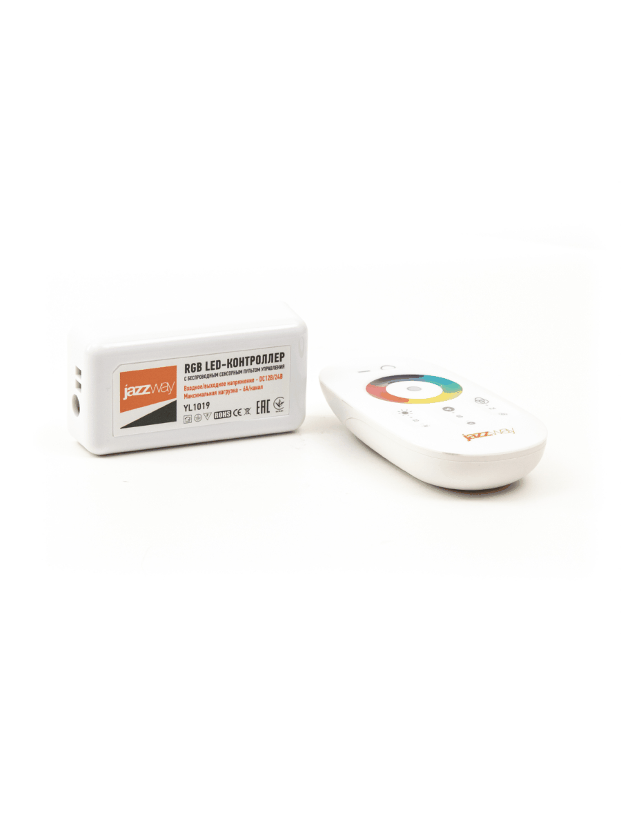 Контроллер к LED ленте RGB 4000RF 216/432Вт 12/24В сенсор белый