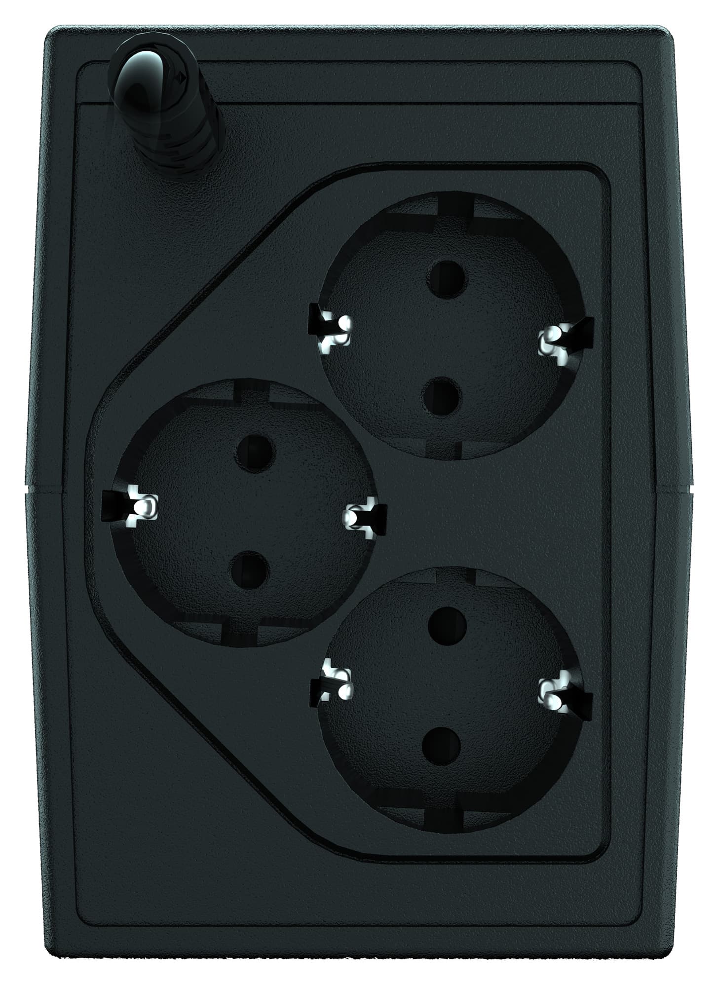 Источник бесперебойного питания Line-interactive Back Basic 850 ВА/480 Вт фазы 1/1, Tower 3хSchuko USB type B, c АКБ