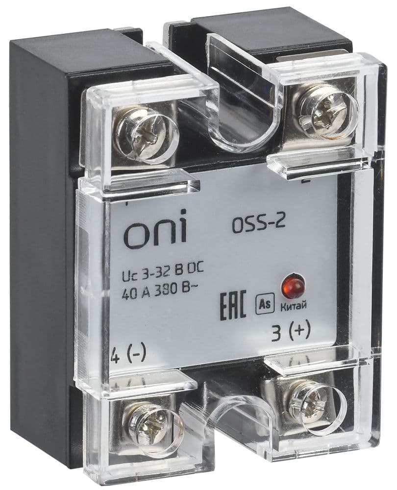 Реле твердотельное OSS-2 25А 380В AC 3-32В DC