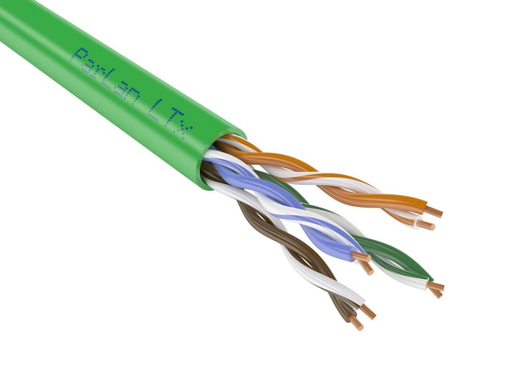 Витая пара ParLan U/UTP Cat 5e PVCLSнг(A)-FRLSLTx 4х2х0.52