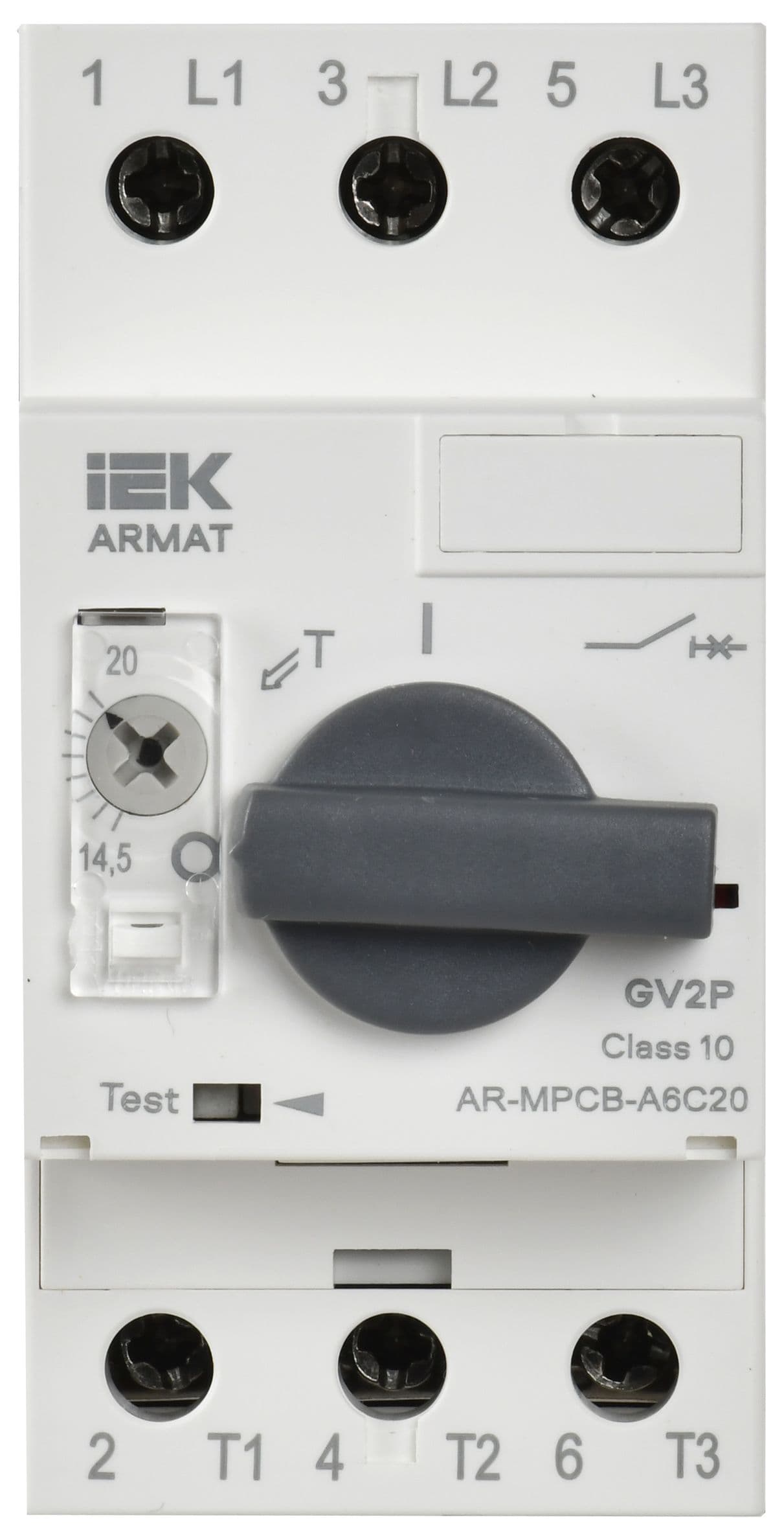 ARMAT Автоматический выключатель защиты двигателя A6 GV2P 14,5-20А