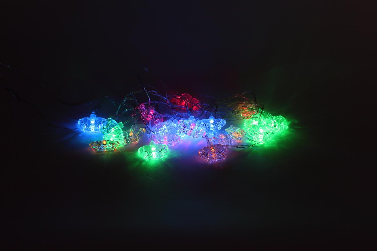Гирлянда LED Нить Короны 3 м мультиколор, 220 V, IP20 36/864, ENIN-3K