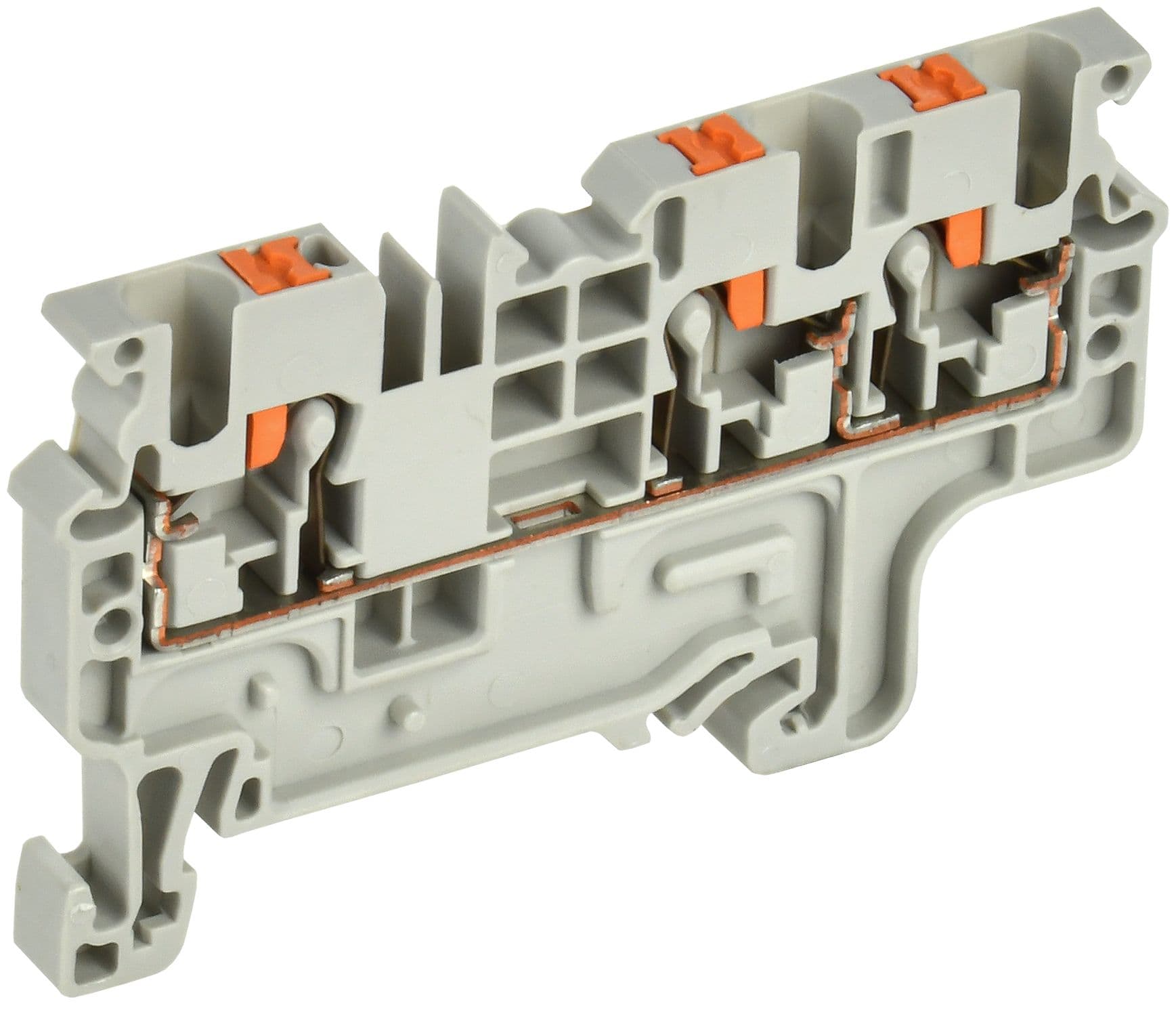 ARMAFIX Клемма пружинная Push-in CP-MC 3 вывода 2,5мм2 серая IEK