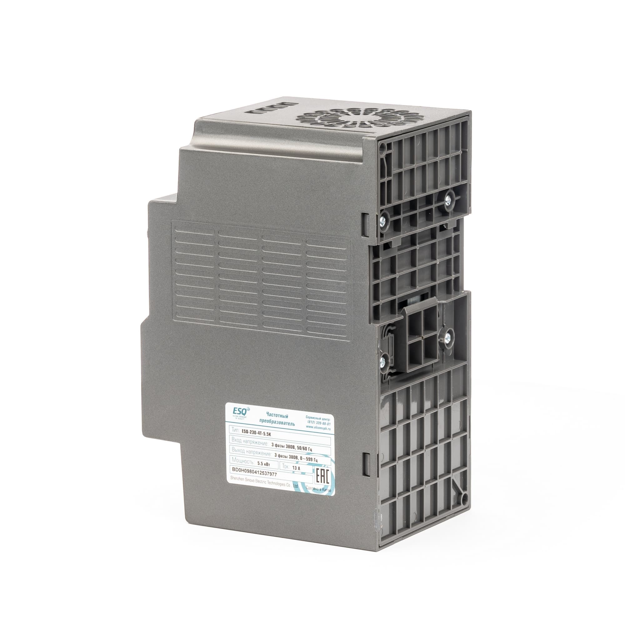 Преобразователь частоты ESQ-230-4T-5.5K 5.5 кВт, 380В