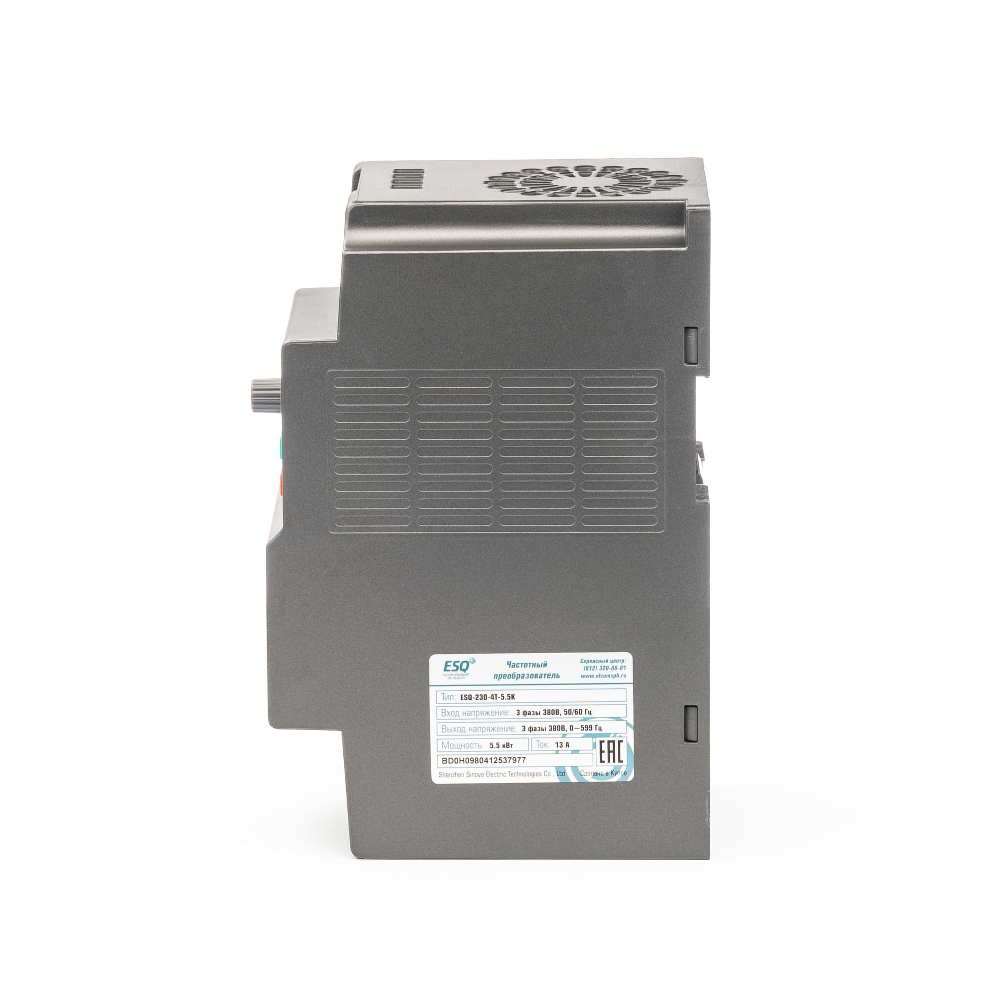 Преобразователь частоты ESQ-230-4T-5.5K 5.5 кВт, 380В