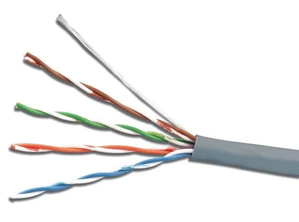 Витая пара U/UTP кат 5e 4х2х0.51 AWG24 Premium PVC IN