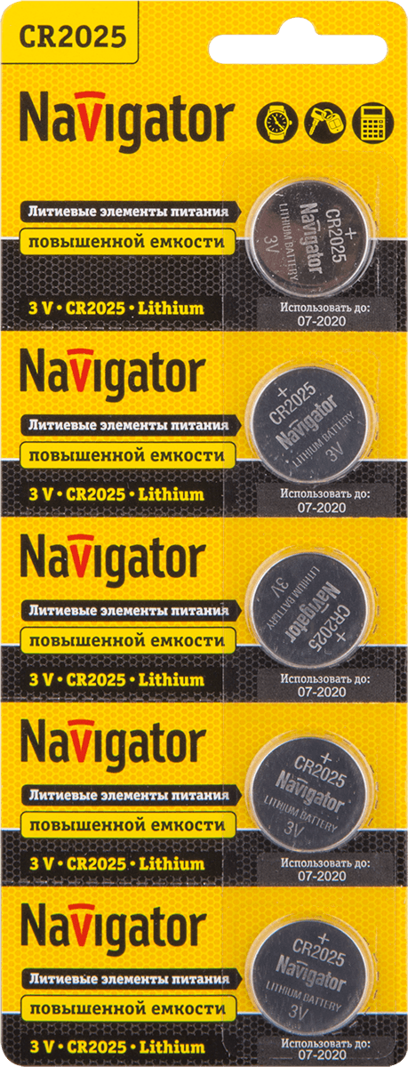 Батарейка NBT-CR2025-BP5