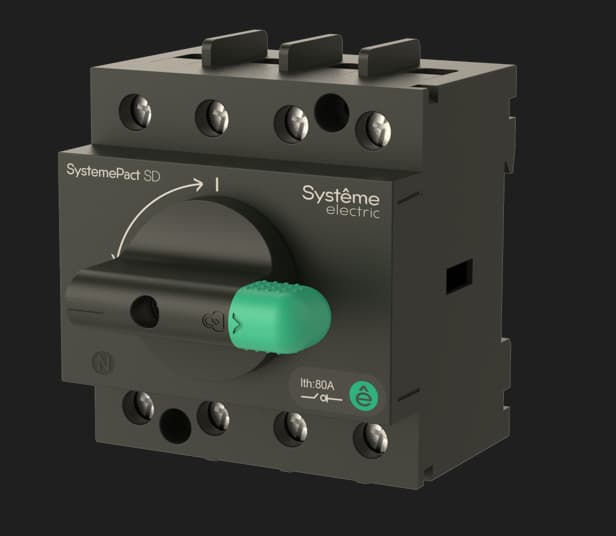 Выключатель-разъединитель SystemePact SD80 3P 32A