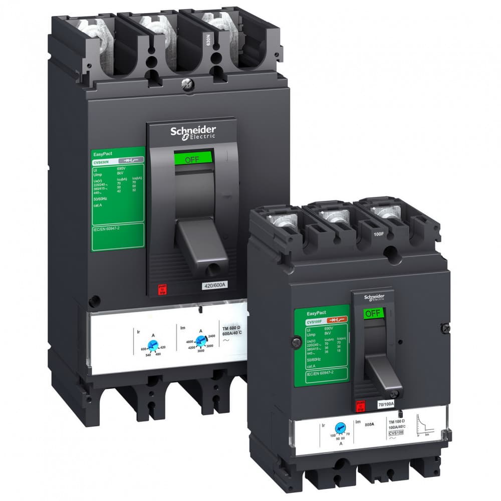 Выключатель автоматический 100B 25kA 3P 16A EasyPact CVS