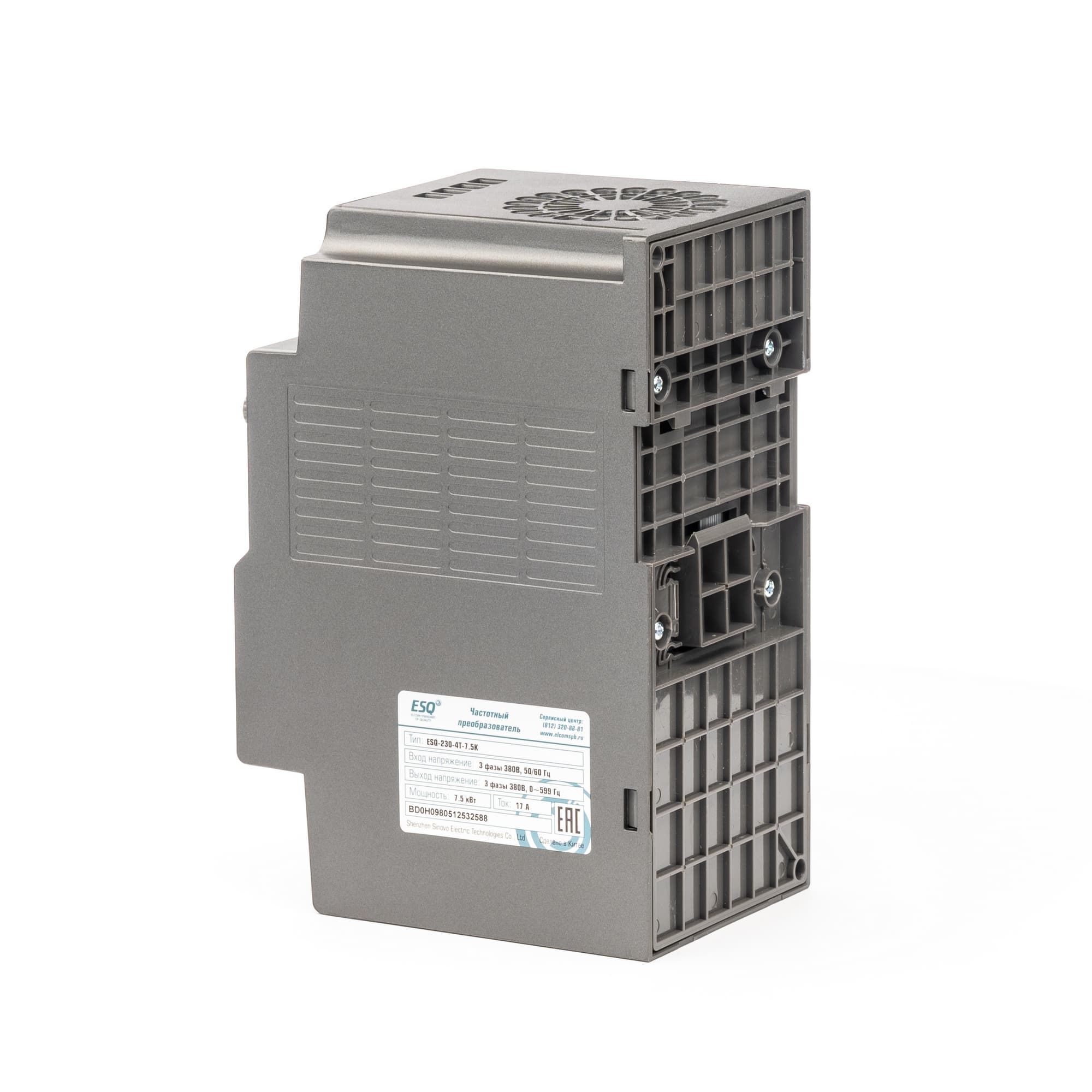 Преобразователь частоты ESQ-230-4T-7.5K 7.5 кВт, 380В