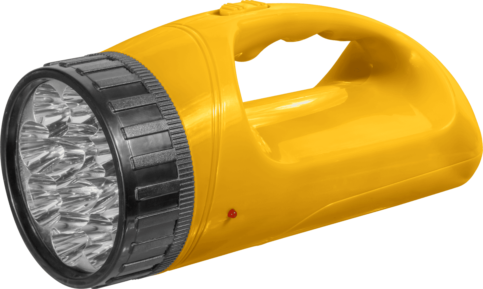 Фонарь светодиодный NPT-SP13-ACCU 12+18LED 90лм 50м аккумуляторный прожектор+кемпинг пластик 1.1Ач
