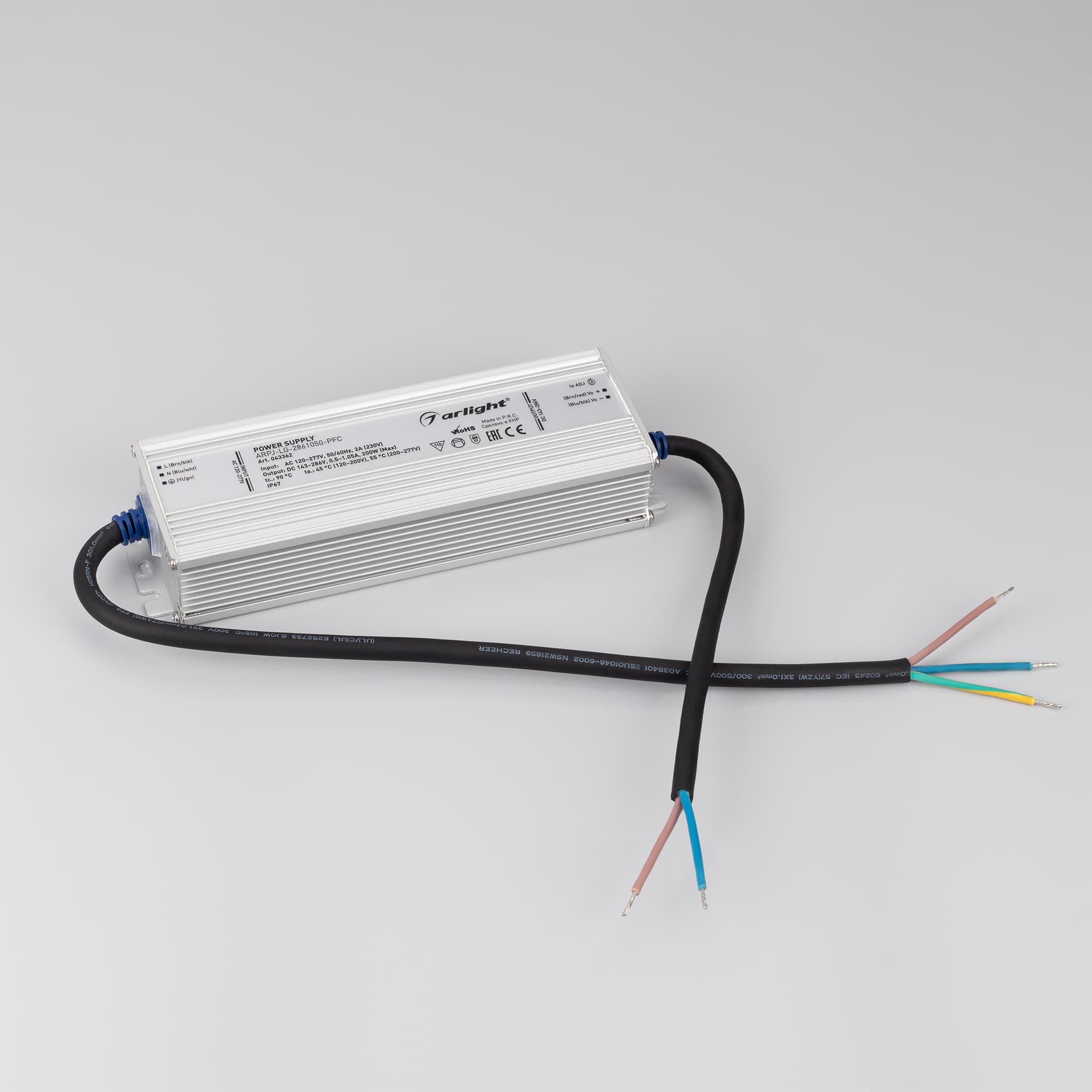 Блок питания ATS-24-150-LS (24V, 6.2A, 150W)