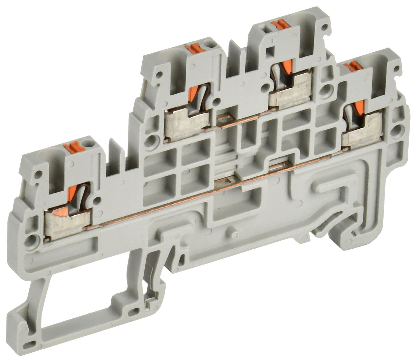 ARMAFIX Клемма пружинная Push-in CP-ML 2 ур. 1,5мм2 серая IEK