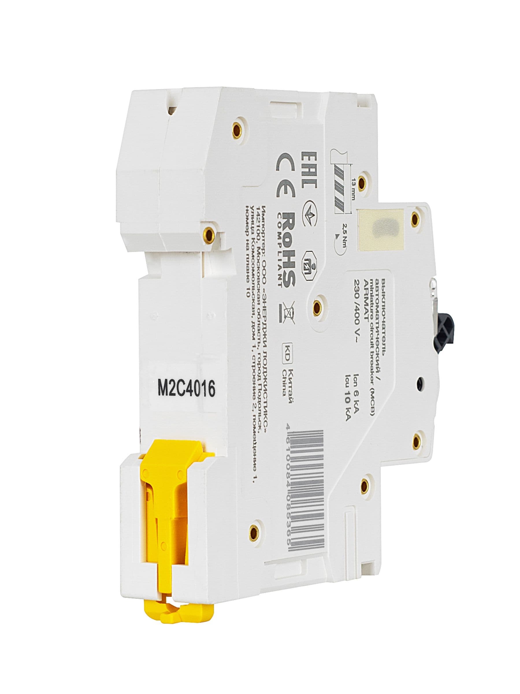 ARMAT Автоматический выключатель M06N 1P C 40А