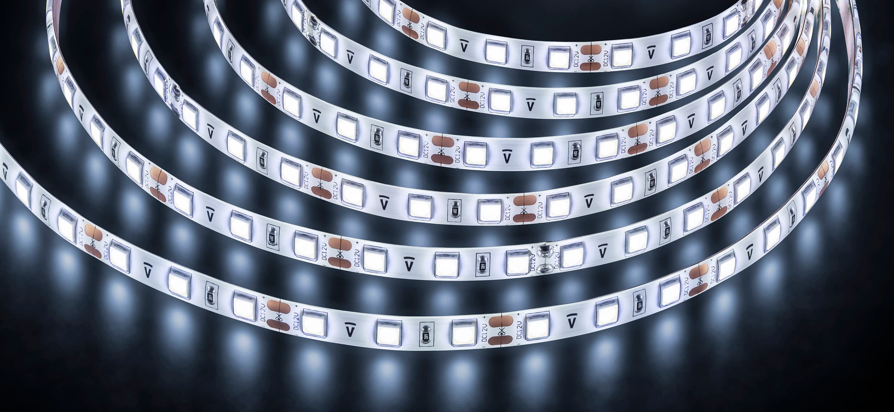 Лента светодиодная 14.4Вт/м 12В 6000К IP65 60LED/м NLS-5050 5м