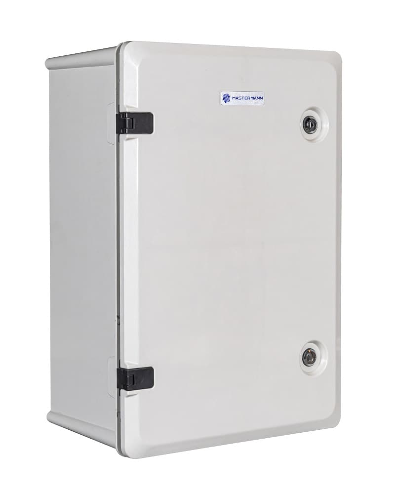 Шкаф монтажный композитный (ЩМП) IP66, IK10, 600x600x250 мм Mastermann