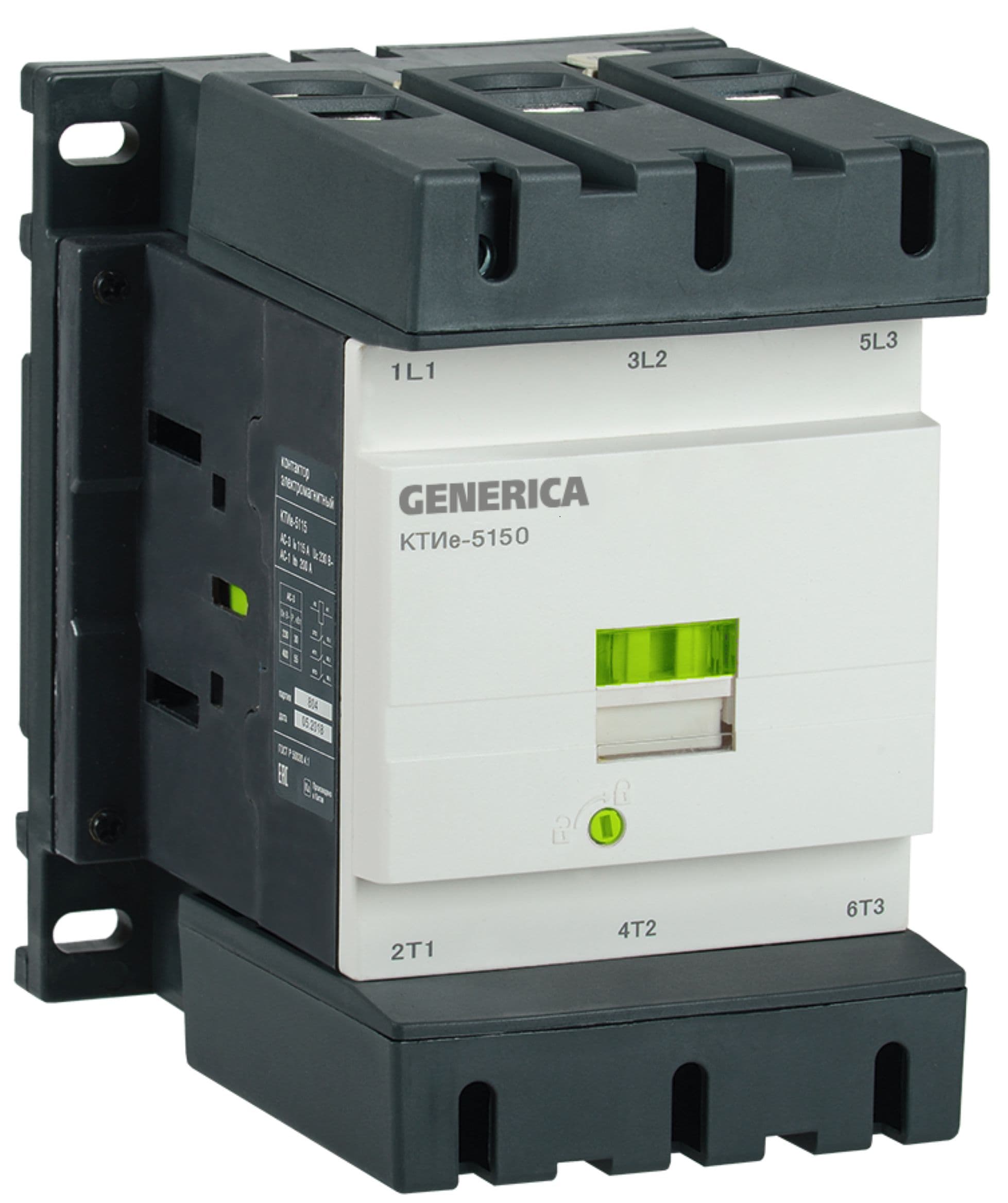 Контактор КТИе-5150 150А 230В/АС3 GENERICA