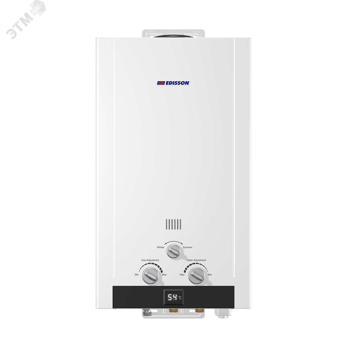 Водонагреватель газовый Edisson HEAT H 20 D 10 л/мин с электророзжигом