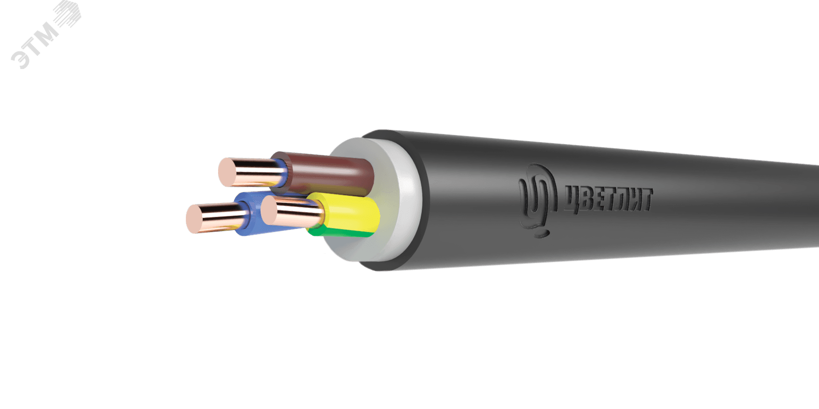 Кабель силовой ВВГнг(А)-LSLTx 3х4ок(N.PE)-0.66 ТРТС