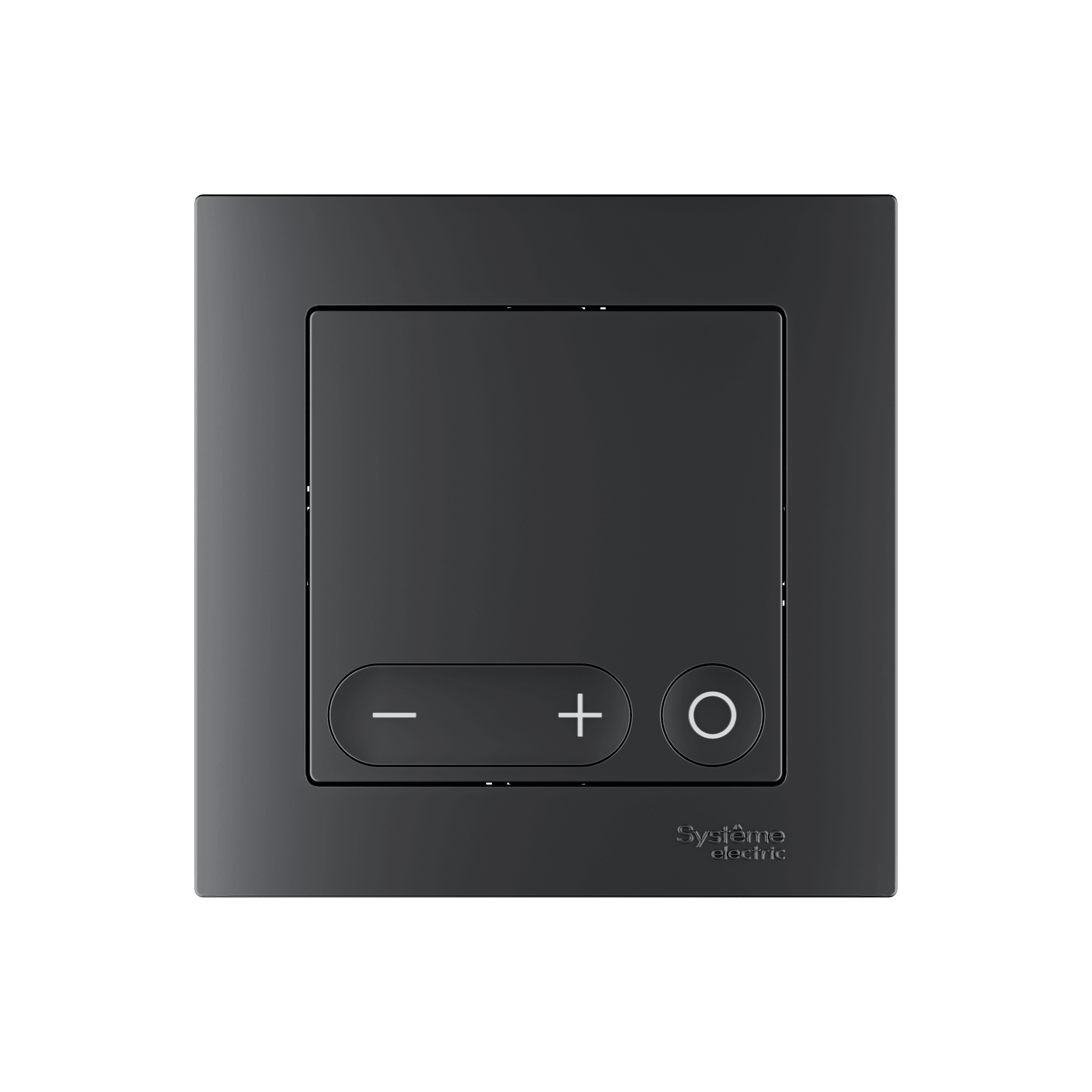 ATLASDESIGN SMART Термостат программируемый для   электрического теплого пола, Zigbee, 16 А, мех.,  ЧЕРНЫЙ