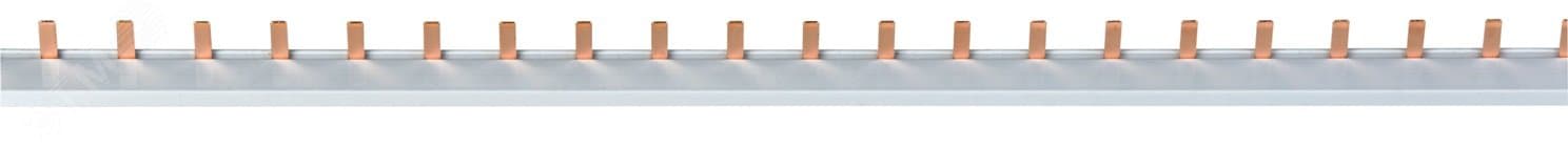 Шина соединительная типа PIN (штырь) 1-фазная 63А 1м NBB-L-PIN-63-1