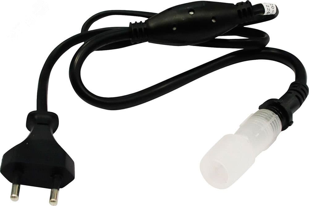 Шнур сетевой LED-R L-0.8м. для двухжильного светодиодного дюралайта