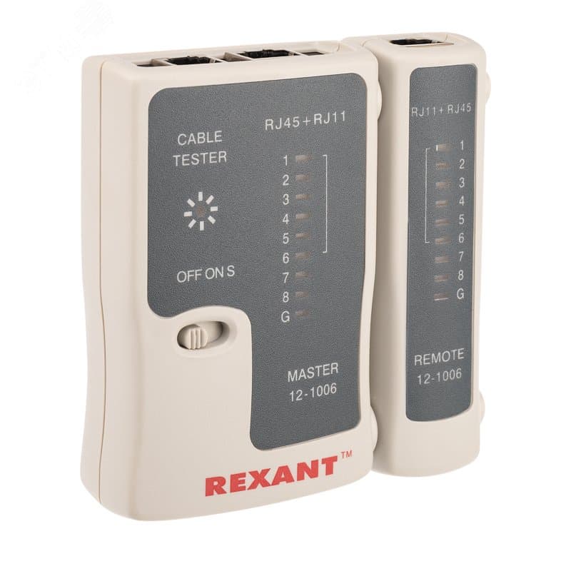 Тестер кабеля RJ-45+RJ-11 468,