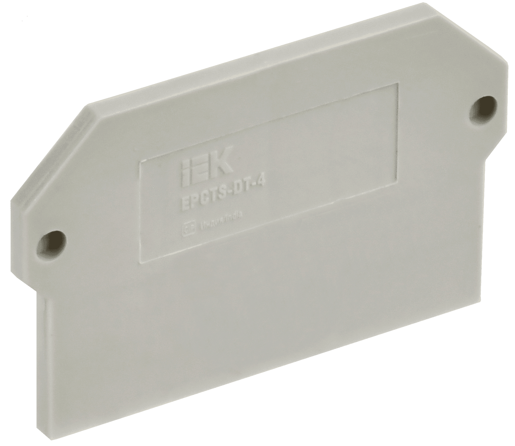 Заглушка для CTS-DT 4мм2 серая IEK